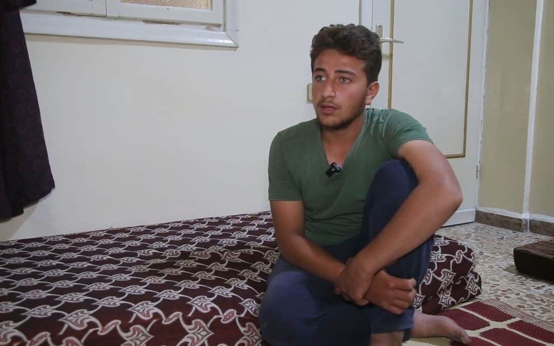 From the Shards of Despair to the Spark of Hope… Samir Begins Building His Future
